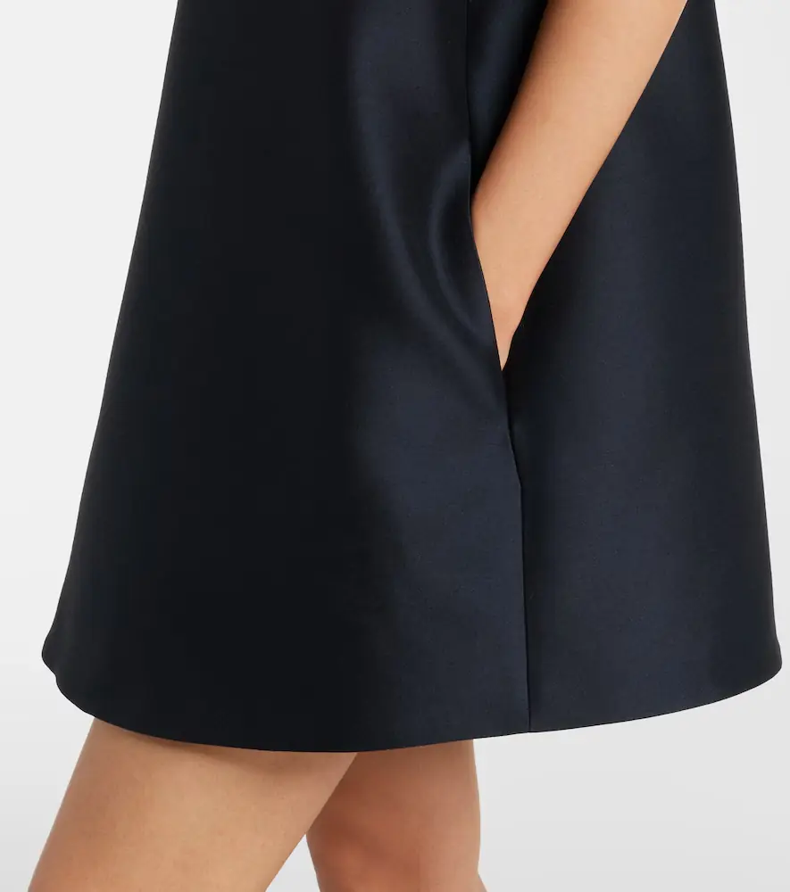 Balenciaga Wool and silk minidress | Thumbnail 2 Balenciaga Wool and silk minidress | Thumbnail 2