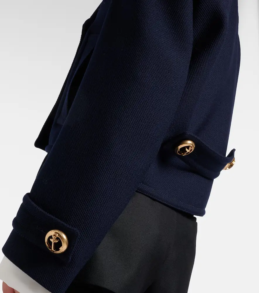 Balenciaga Double-breasted wool jacket | Thumbnail 2 Balenciaga Double-breasted wool jacket | Thumbnail 2