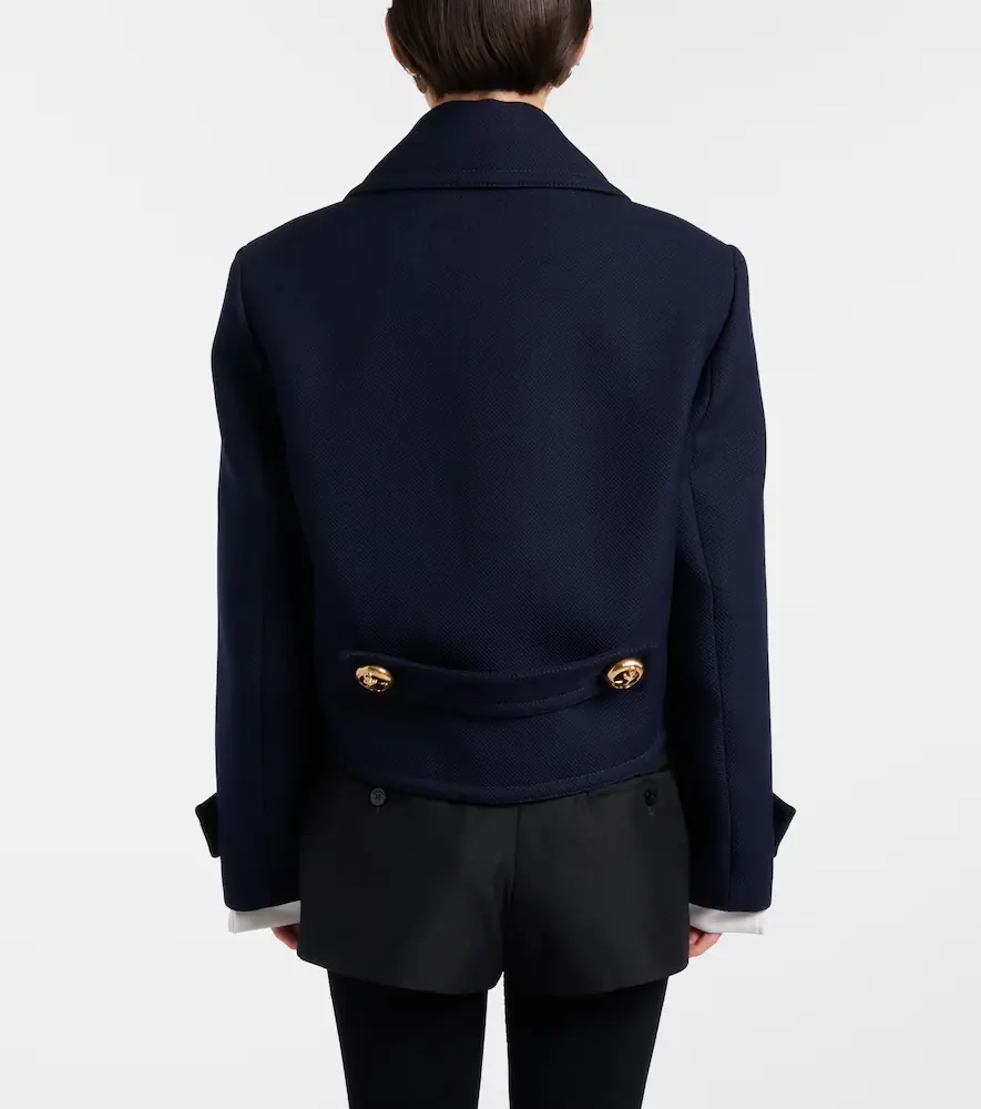 Balenciaga Double-breasted wool jacket | Thumbnail 3 Balenciaga Double-breasted wool jacket | Thumbnail 3