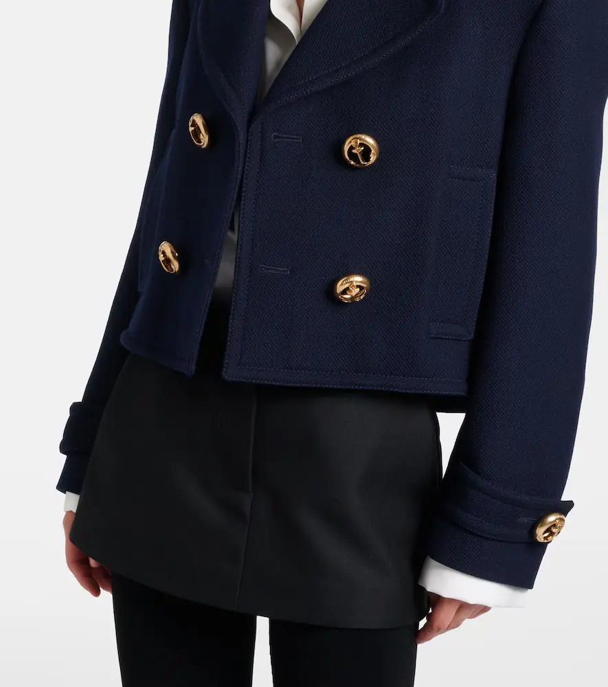 Balenciaga Double-breasted wool jacket | Thumbnail 4 Balenciaga Double-breasted wool jacket | Thumbnail 4