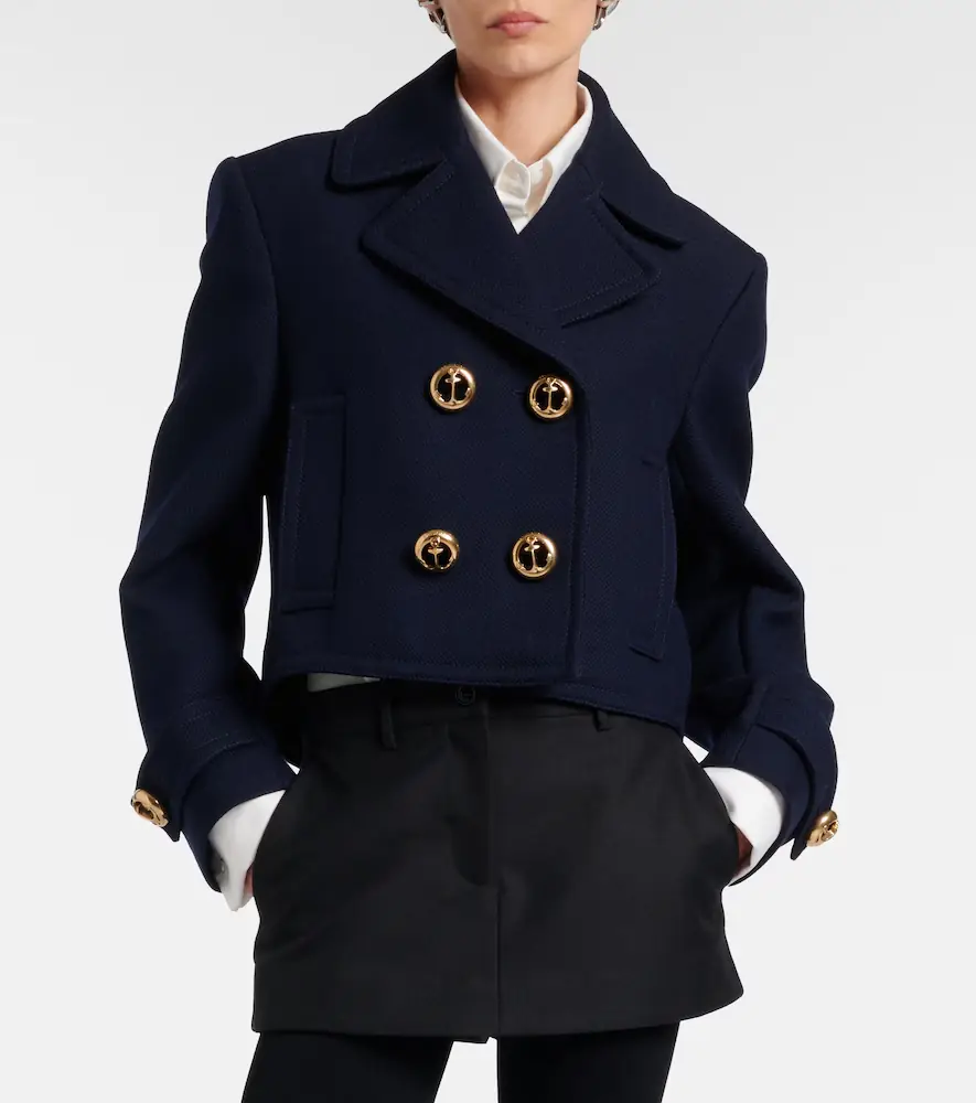 Balenciaga Double-breasted wool jacket | Thumbnail 7 Balenciaga Double-breasted wool jacket | Thumbnail 7