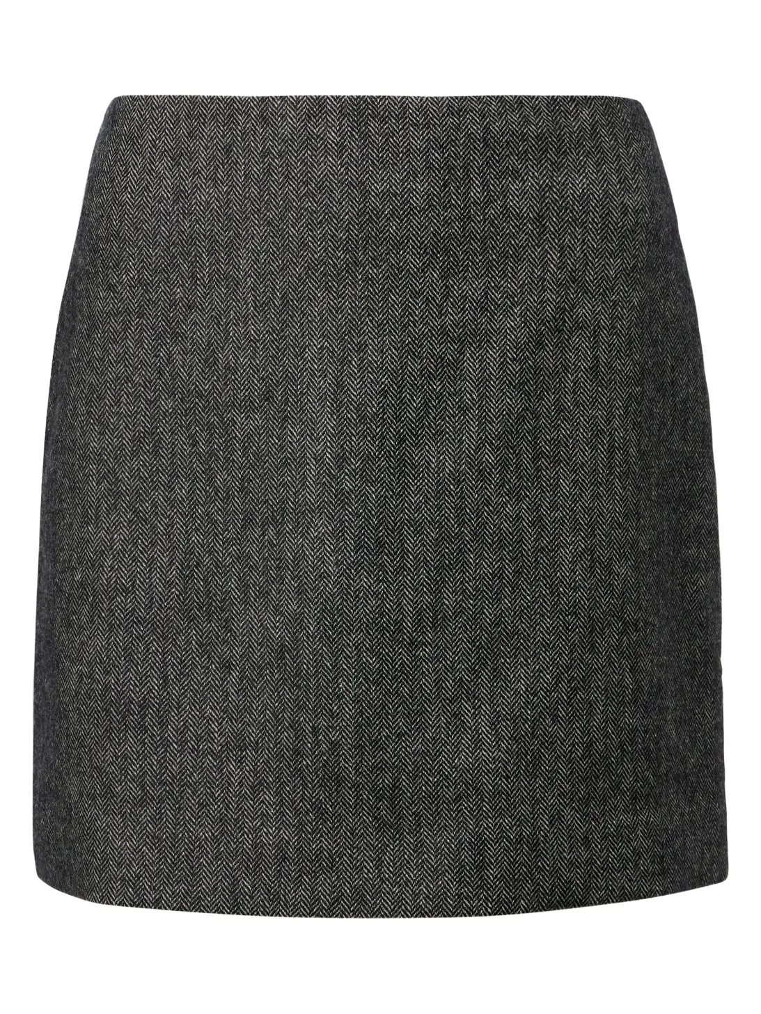Blazé Milano Coci herringbone wool-blend miniskirt