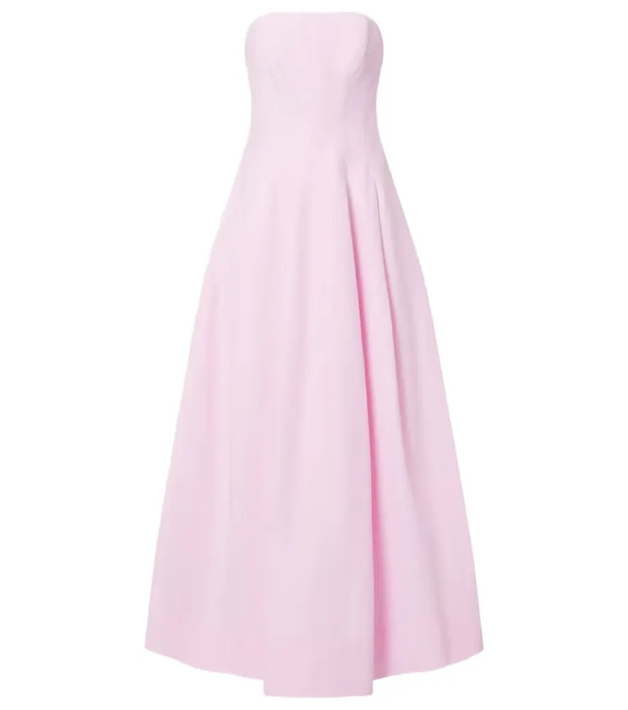 Simkhai Avril cotton-blend bustier gown | Image 1 Simkhai Avril cotton-blend bustier gown | Image 1