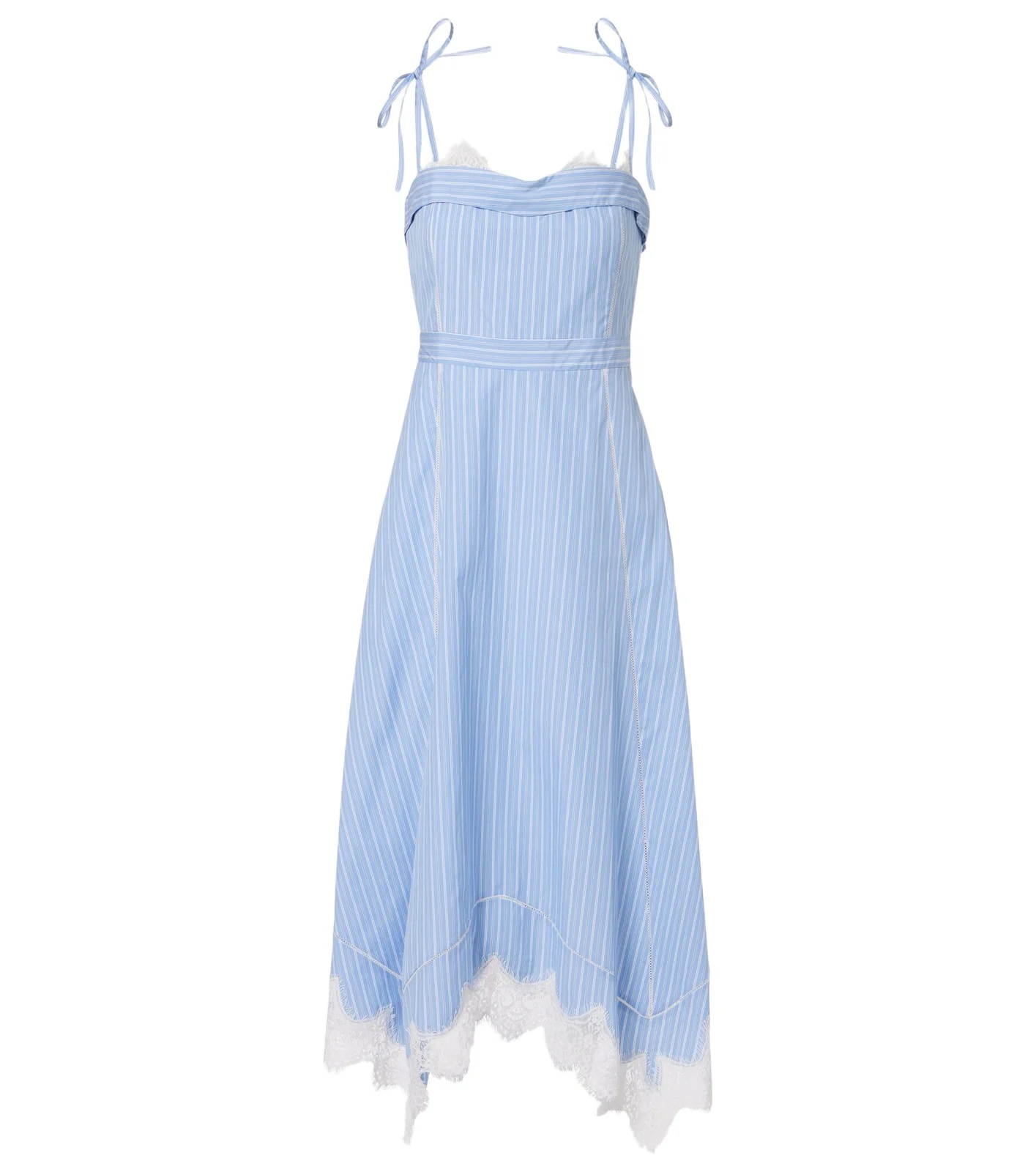 Avaleigh striped cotton midi dress Avaleigh striped cotton midi dress