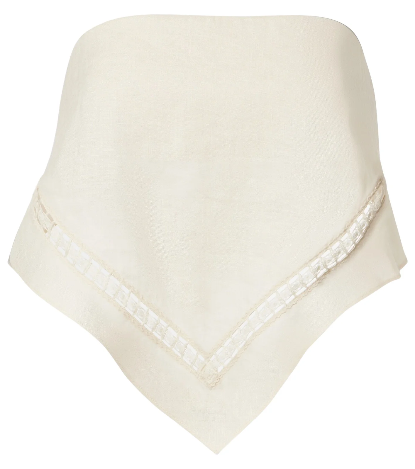 Linen-blend top Linen-blend top