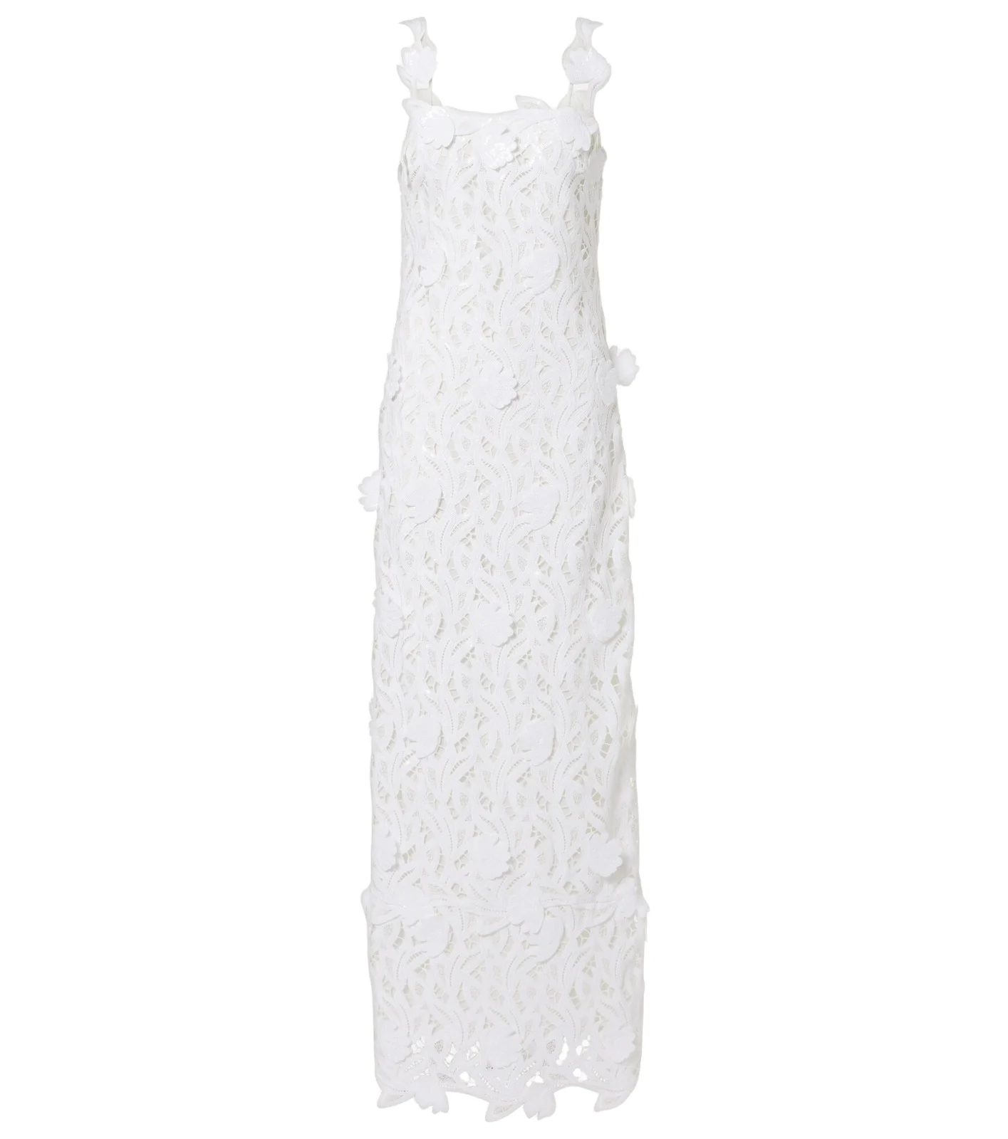 Simkhai Marenna broderie anglaise sequined gown