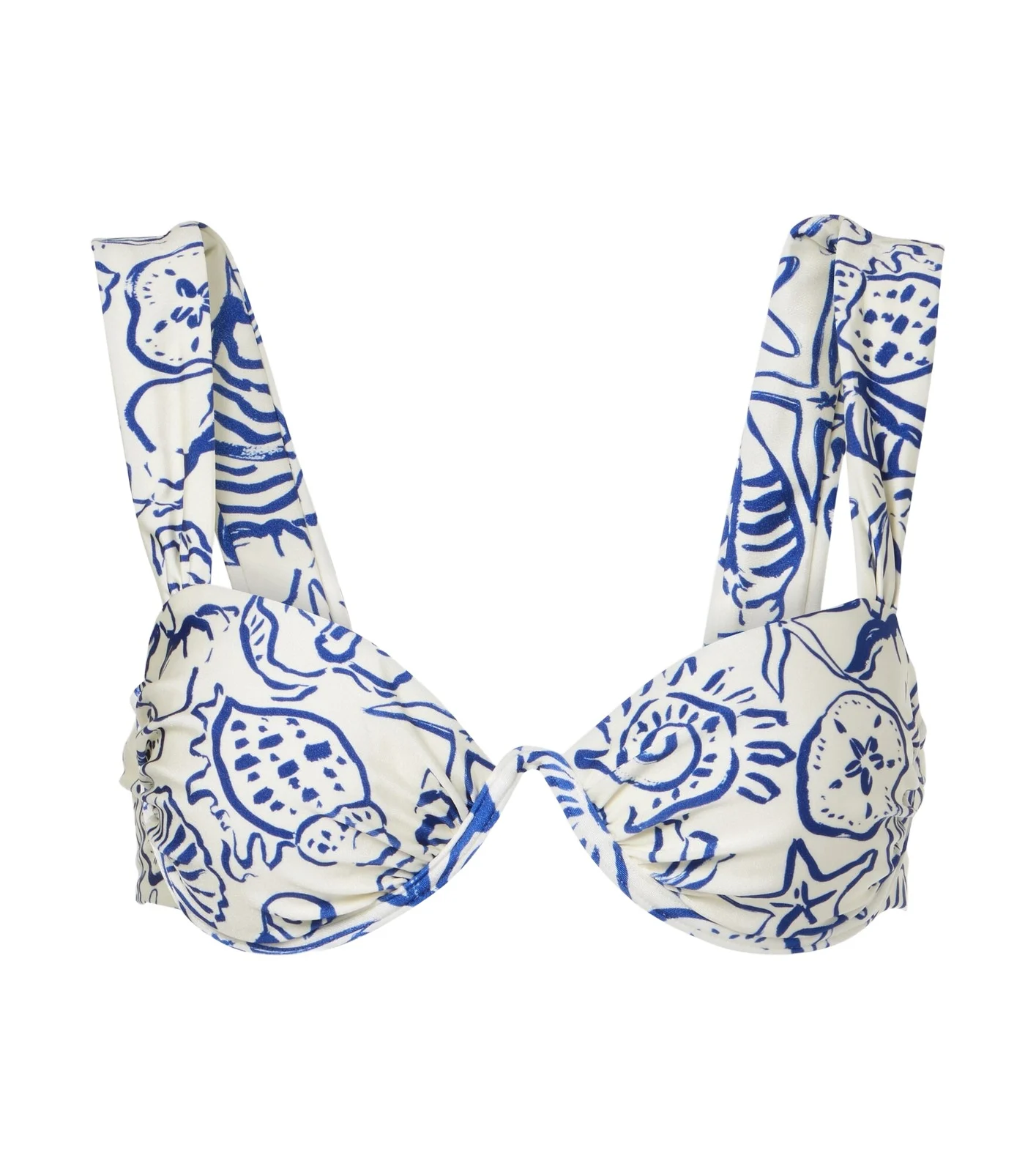 Anniston printed bikini top Anniston printed bikini top