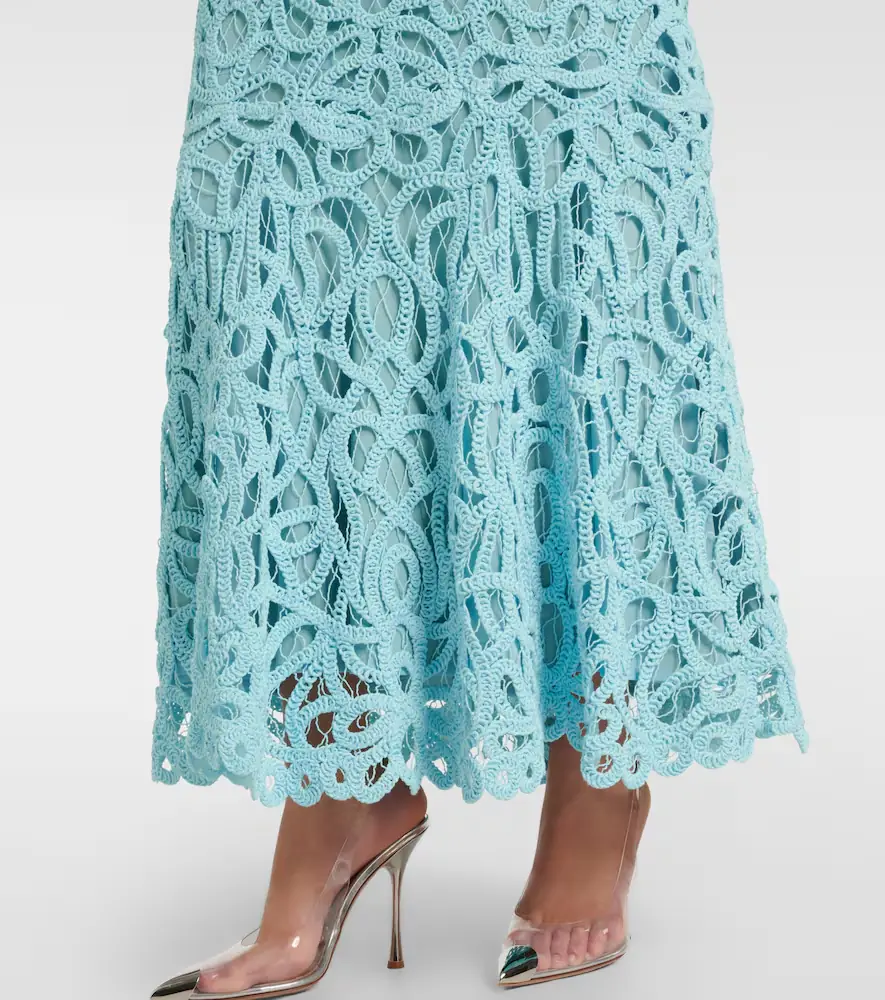 Simkhai Lace guipure cotton-blend bustier dress | Thumbnail 4 Simkhai Lace guipure cotton-blend bustier dress | Thumbnail 4
