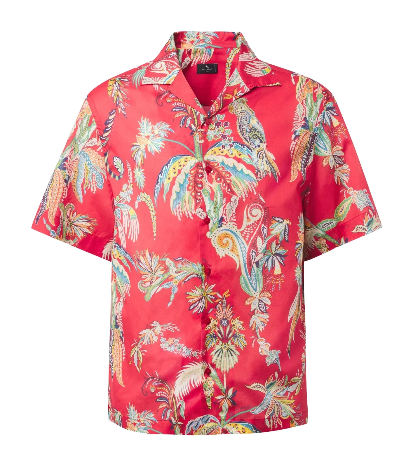 Paisley cotton bowling shirt Paisley cotton bowling shirt