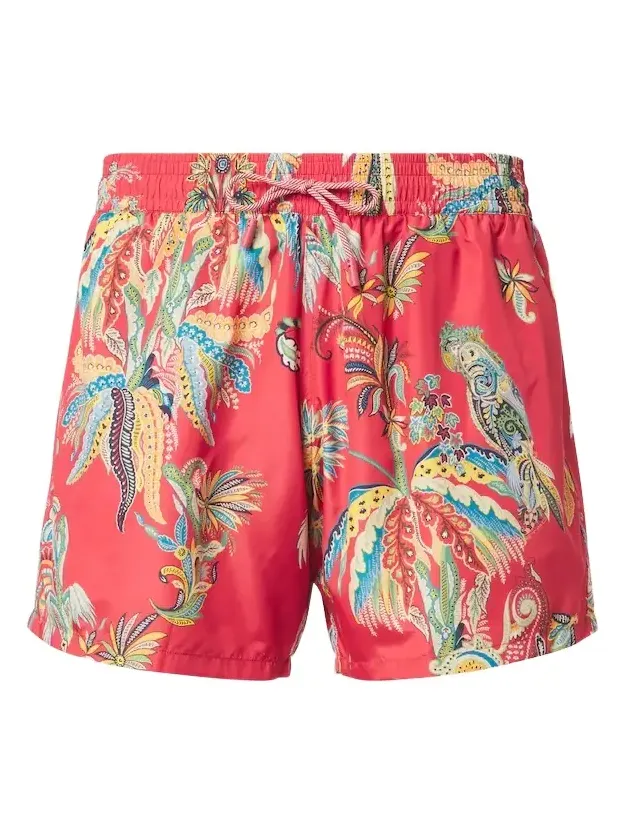 Printed swim trunks Printed swim trunks