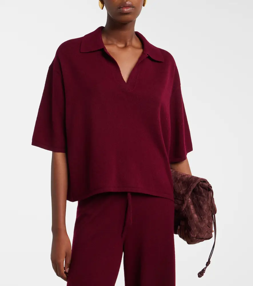 Lisa Yang Neela cashmere polo sweater | Thumbnail 2