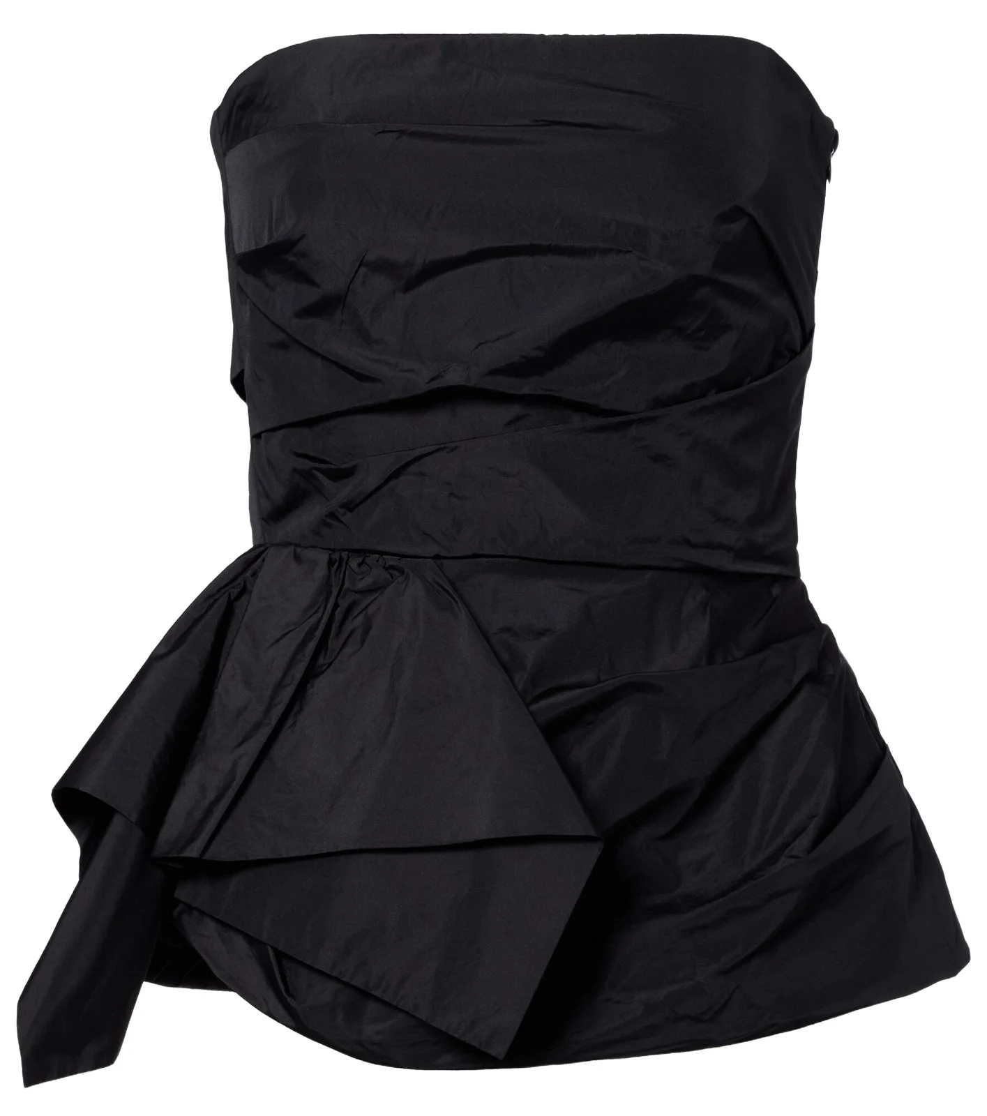 Taffeta corset top
