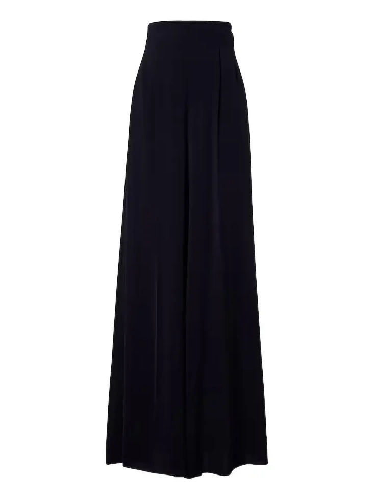 High-rise cady wide-leg pants High-rise cady wide-leg pants