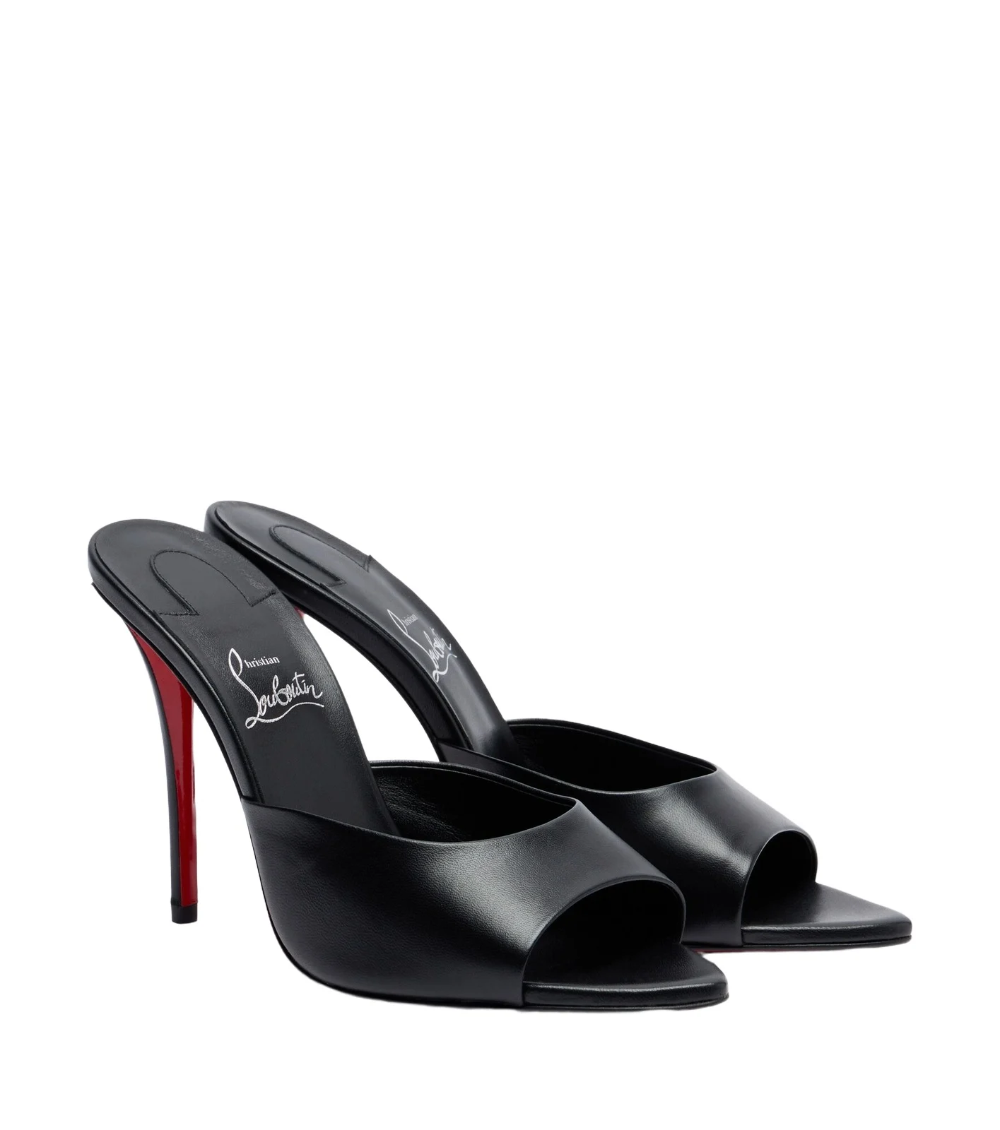 Christian Louboutin Miss Z leather mules