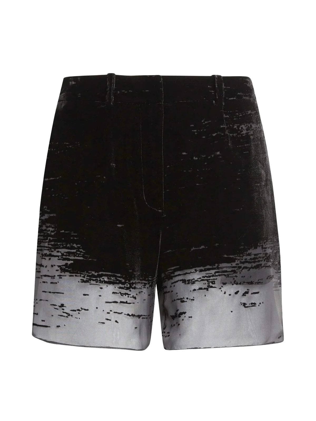 Grace Ling Glitch Mini Shorts