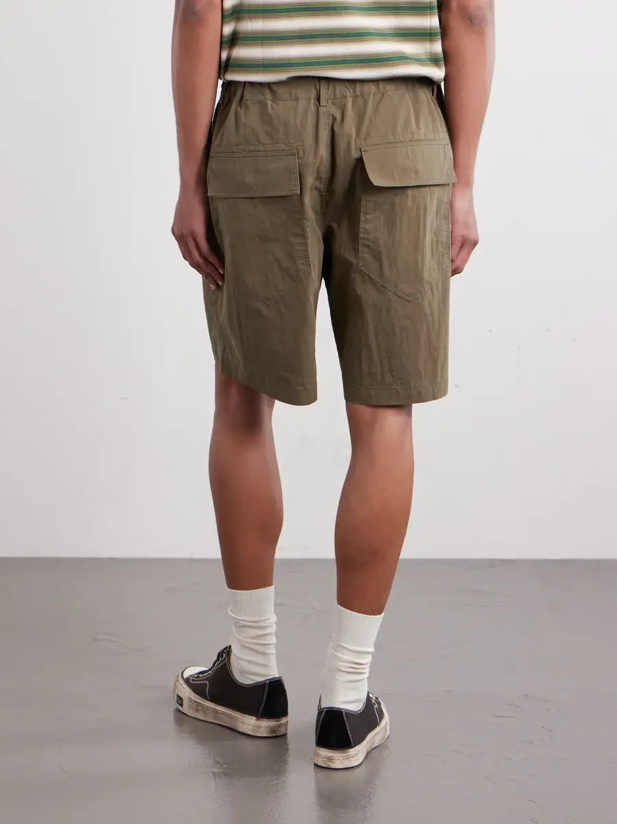 FrizmWORKS Fatigue Straight-Leg Cotton-Blend Shorts | Thumbnail 4 FrizmWORKS Fatigue Straight-Leg Cotton-Blend Shorts | Thumbnail 4