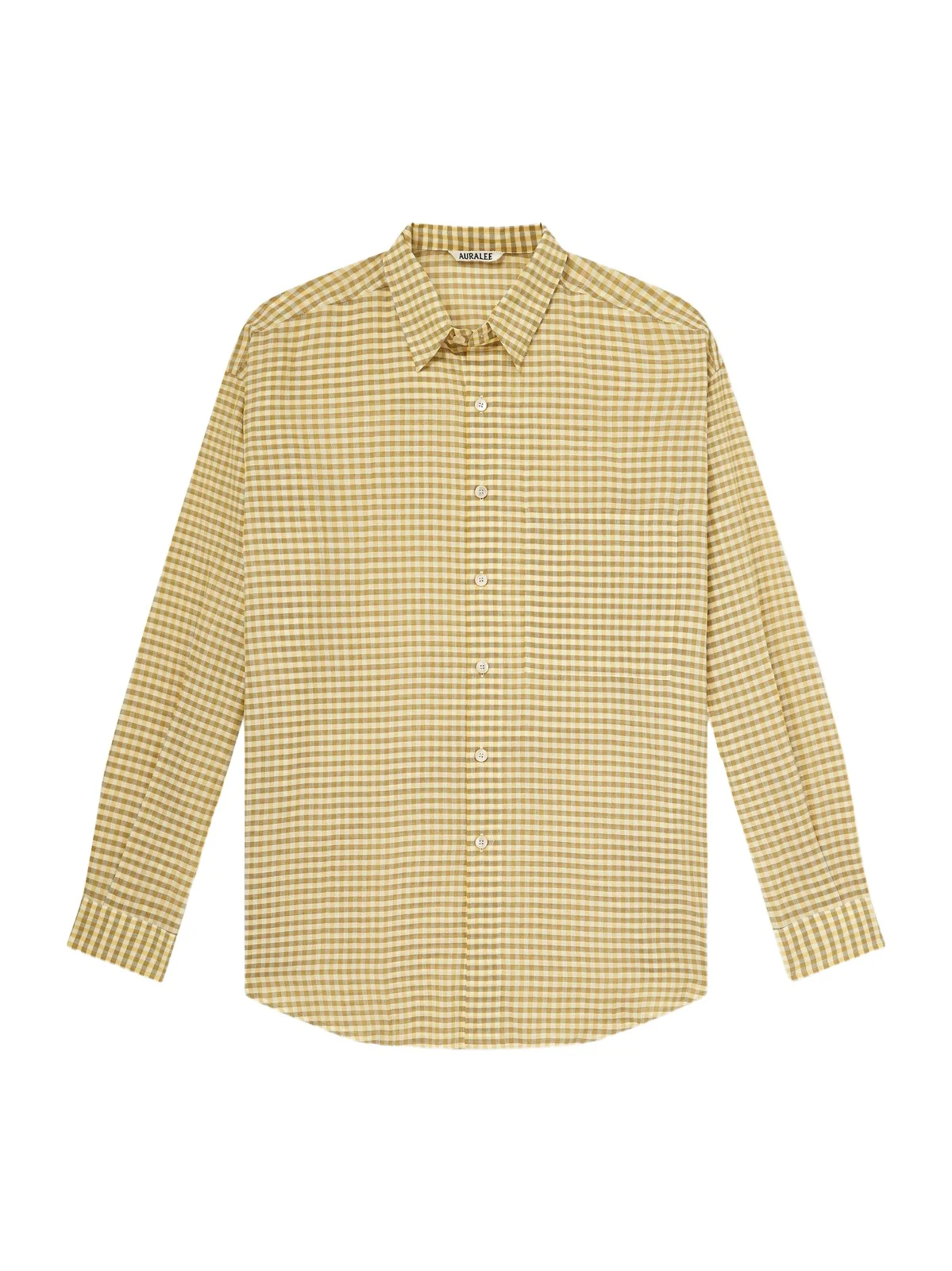 Checked Cotton-Poplin Shirt - Men Checked Cotton-Poplin Shirt - Men