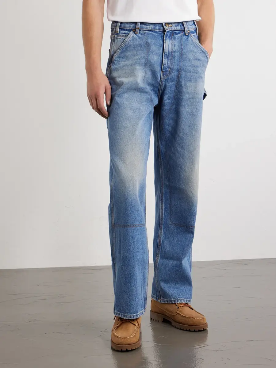 Cherry Los Angeles Distressed Straight-Leg Jeans - Men | Thumbnail 3 Cherry Los Angeles Distressed Straight-Leg Jeans - Men | Thumbnail 3