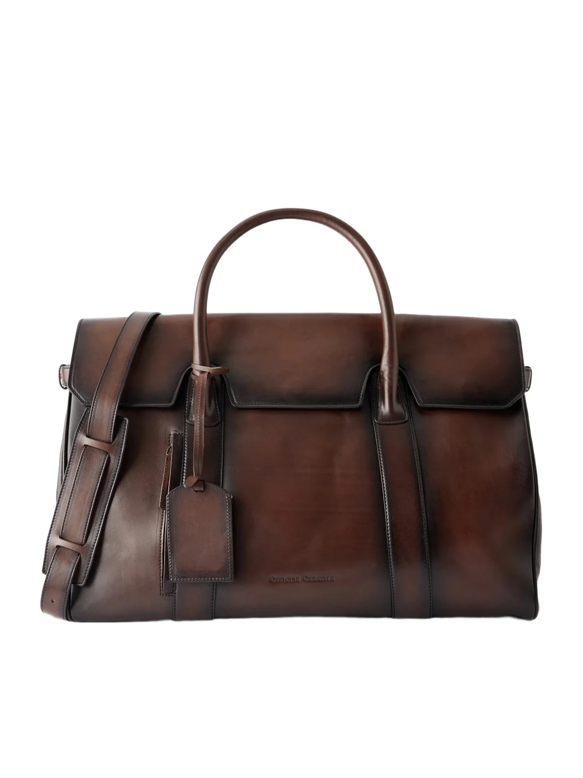 Bostonian 001 Leather Weekend Bag - Men