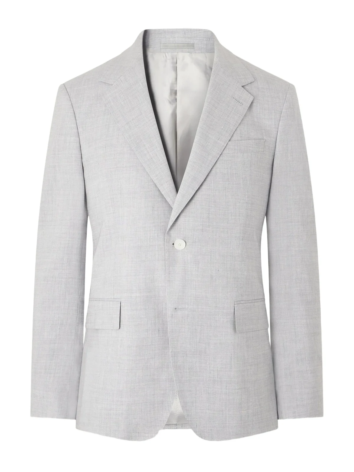 Wool and Linen-Blend Suit Jacket - Men Wool and Linen-Blend Suit Jacket - Men