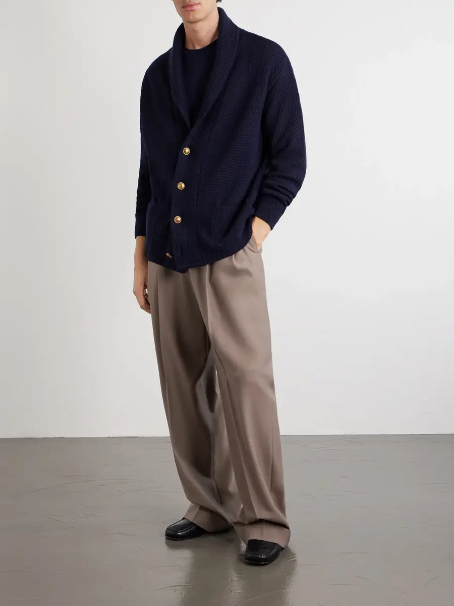 Valentino Garavani Knit Wool Cardigan - Men | Thumbnail 2 Valentino Garavani Knit Wool Cardigan - Men | Thumbnail 2