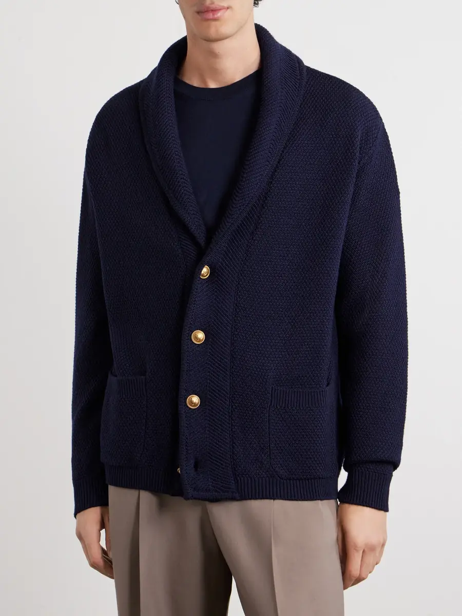 Valentino Garavani Knit Wool Cardigan - Men | Thumbnail 3 Valentino Garavani Knit Wool Cardigan - Men | Thumbnail 3