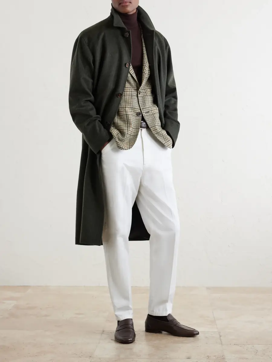 Caruso Rigoletto Wool Coat - Men | Thumbnail 2