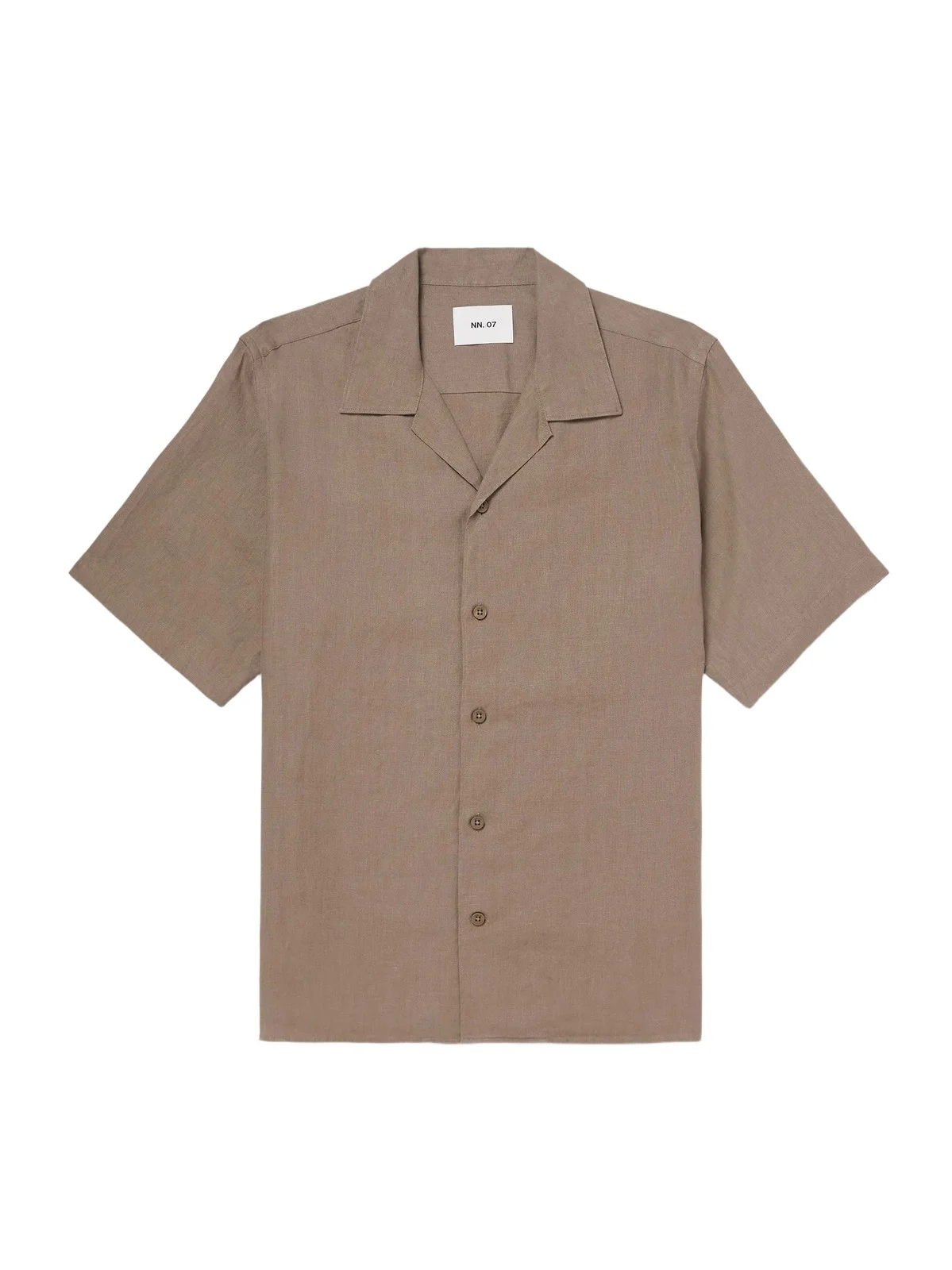 Julio 5708 Camp-Collar Linen Shirt - Men