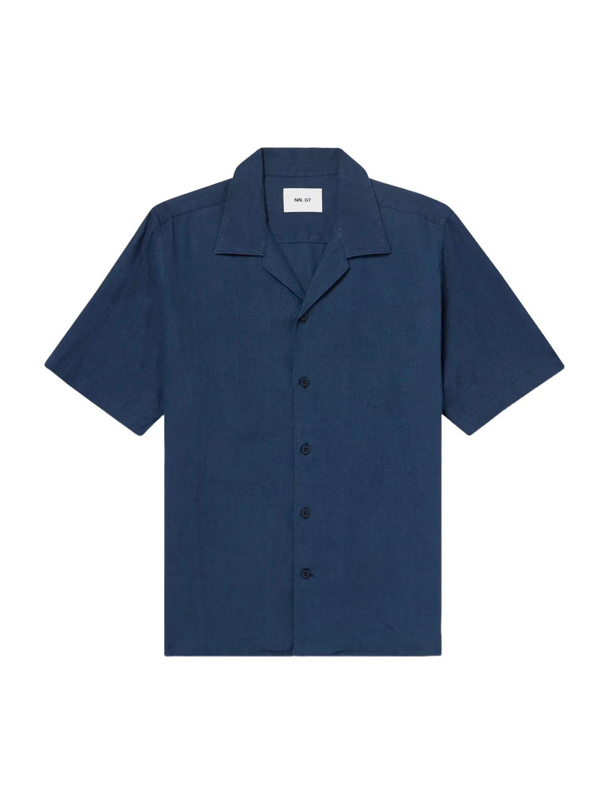 Julio 5708 Camp-Collar Linen Shirt - Men