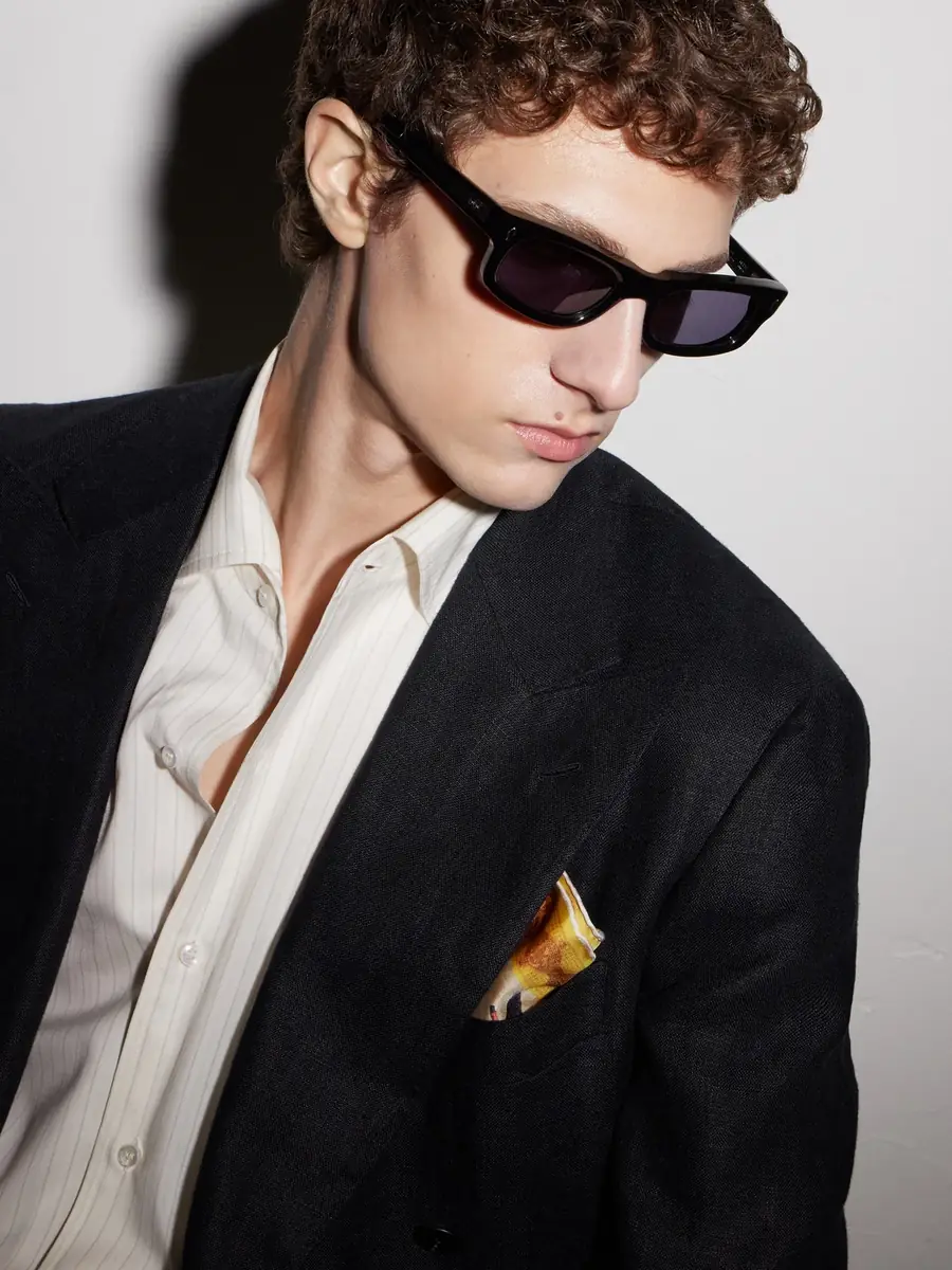Jacques Marie Mage Initials Square-Frame Acetate Sunglasses - Men | Thumbnail 2 Jacques Marie Mage Initials Square-Frame Acetate Sunglasses - Men | Thumbnail 2