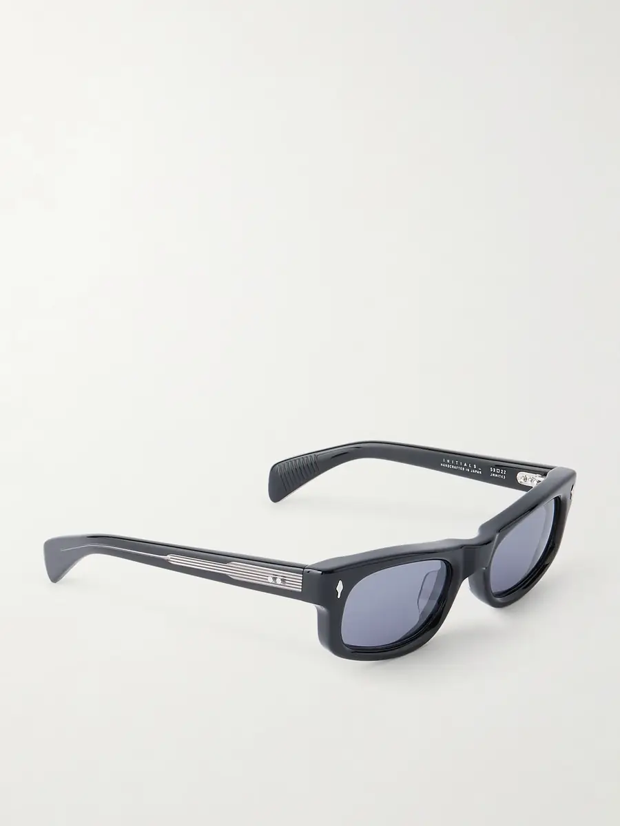 Jacques Marie Mage Initials Square-Frame Acetate Sunglasses - Men | Thumbnail 4 Jacques Marie Mage Initials Square-Frame Acetate Sunglasses - Men | Thumbnail 4