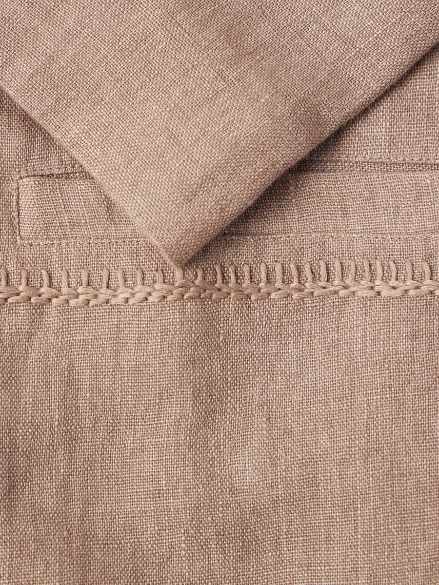 Kartik Research Rabari Embroidered Linen Blazer - Men | Thumbnail 6 Kartik Research Rabari Embroidered Linen Blazer - Men | Thumbnail 6