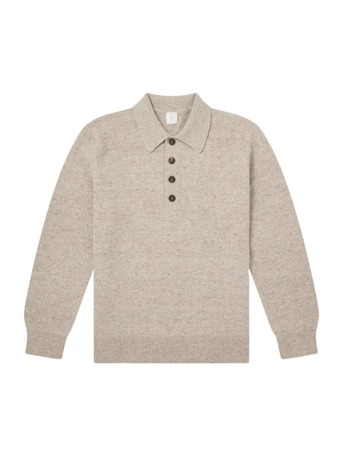 Wool Polo Sweater - Men Wool Polo Sweater - Men