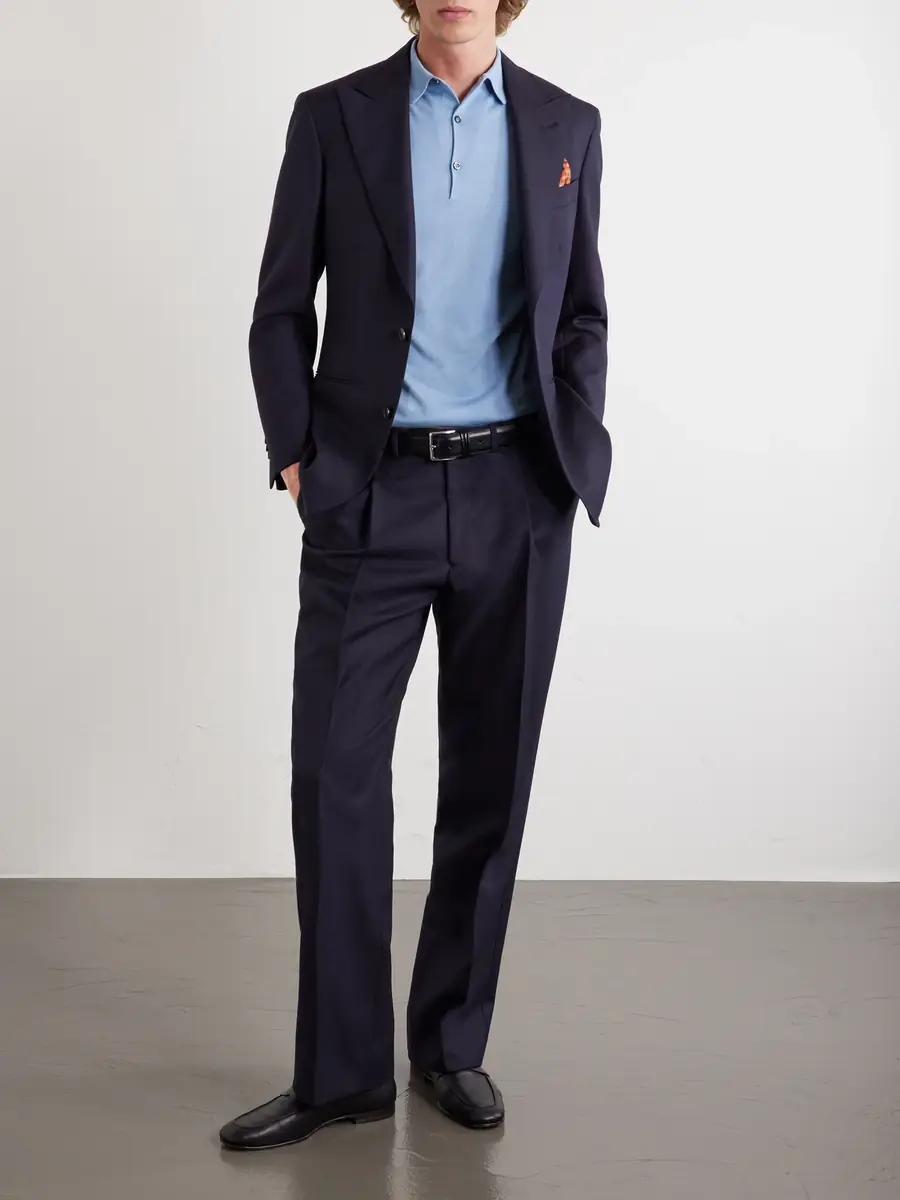 John Smedley Adrian Slim-Fit Sea Island Cotton Polo Shirt - Men | Thumbnail 2