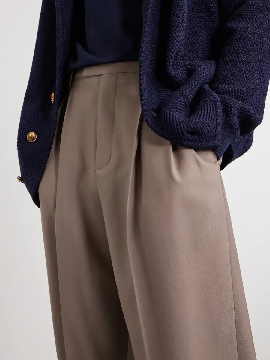 Valentino Garavani Straight-Leg Wool Suit Trousers - Men | Thumbnail 5