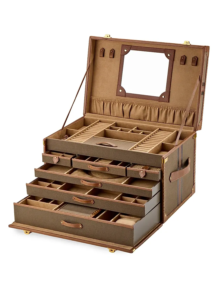 Wolf Designs Ida Extra Large Jewelry Trunk | Thumbnail 2