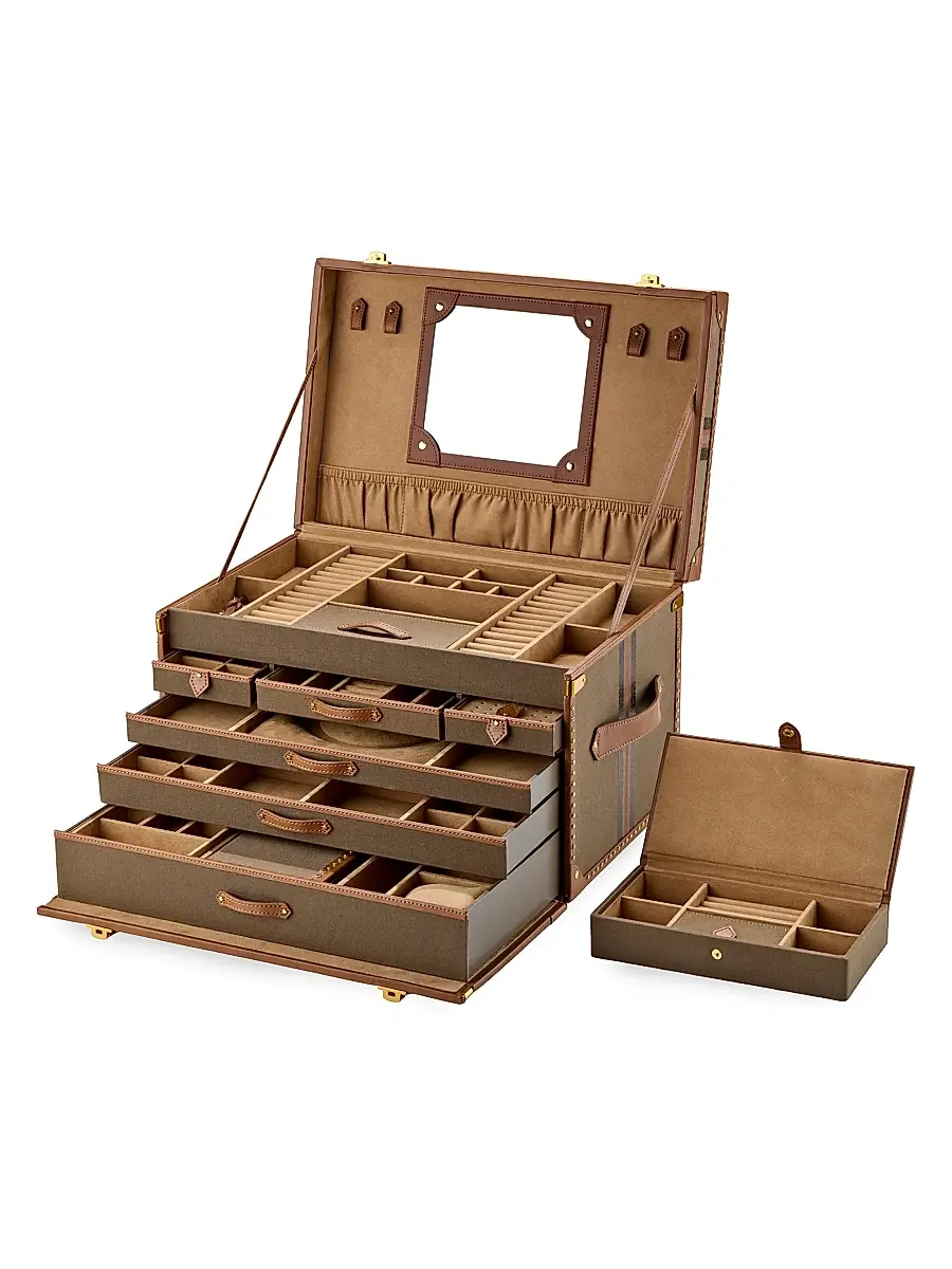 Wolf Designs Ida Extra Large Jewelry Trunk | Thumbnail 3
