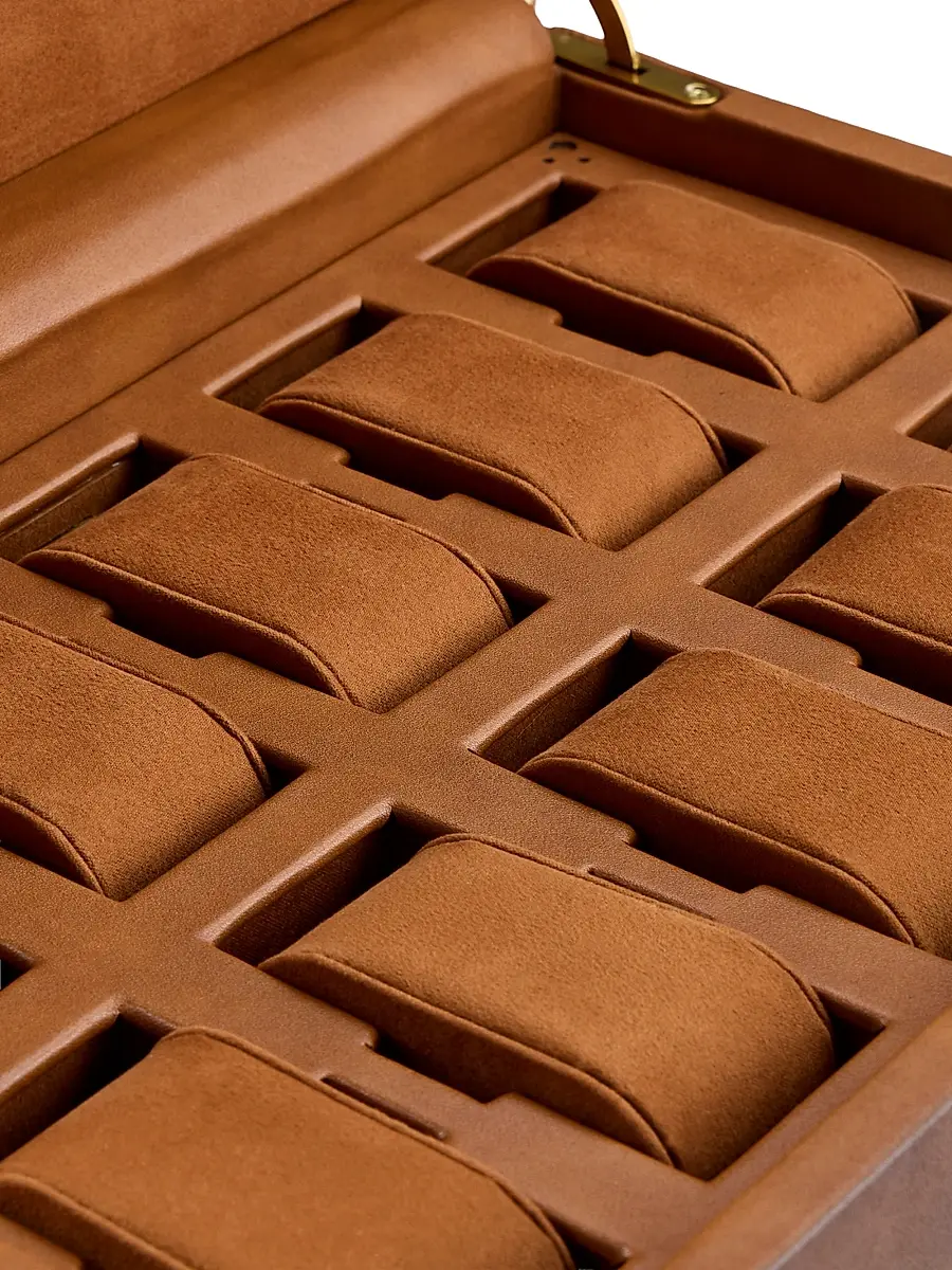 Wolf Designs Brogue 10-Piece Watch Box | Thumbnail 4