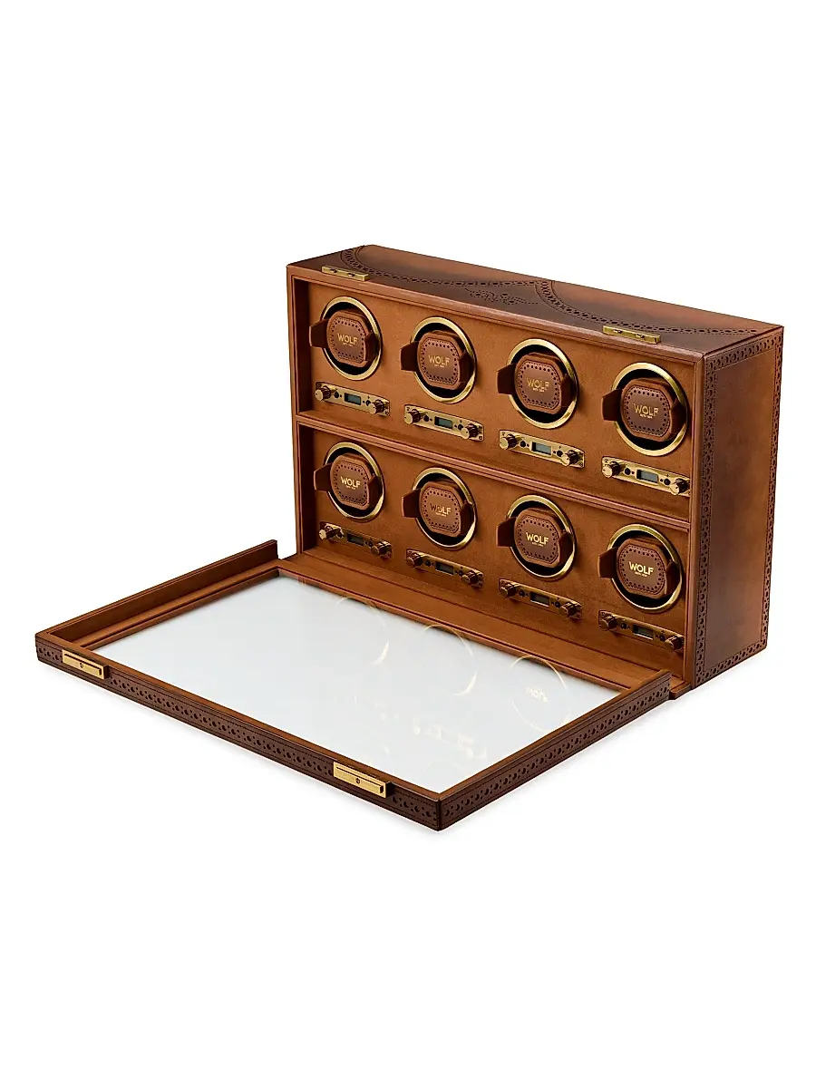 Wolf Designs Brogue 8-Piece Watch Winder | Thumbnail 2 Wolf Designs Brogue 8-Piece Watch Winder | Thumbnail 2