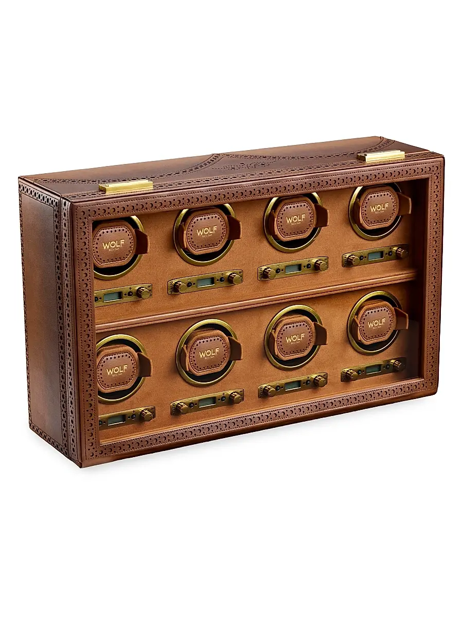 Wolf Designs Brogue 8-Piece Watch Winder | Thumbnail 3 Wolf Designs Brogue 8-Piece Watch Winder | Thumbnail 3