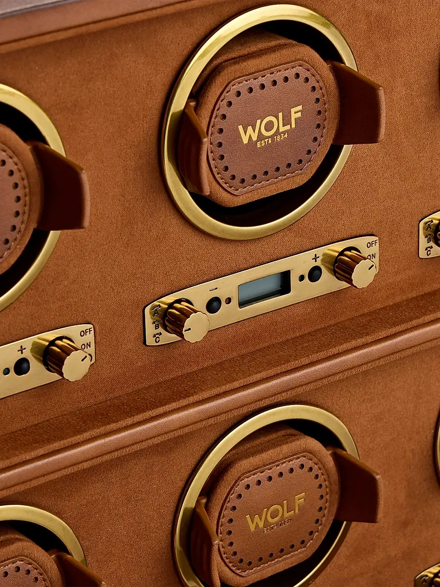 Wolf Designs Brogue 6-Piece Watch Winder | Thumbnail 4