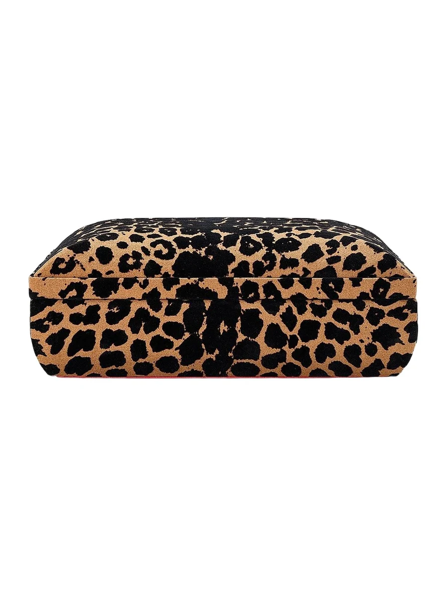 Wolf Designs Savanna Leopard Medium Jewelry Case | Thumbnail 1 Wolf Designs Savanna Leopard Medium Jewelry Case | Thumbnail 1