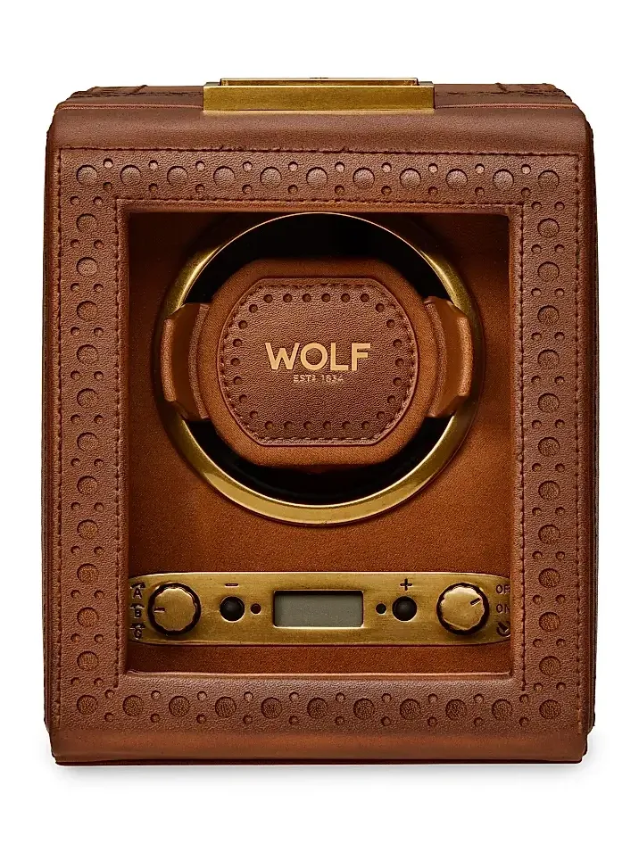 Wolf Designs Brogue Single Watch Winder