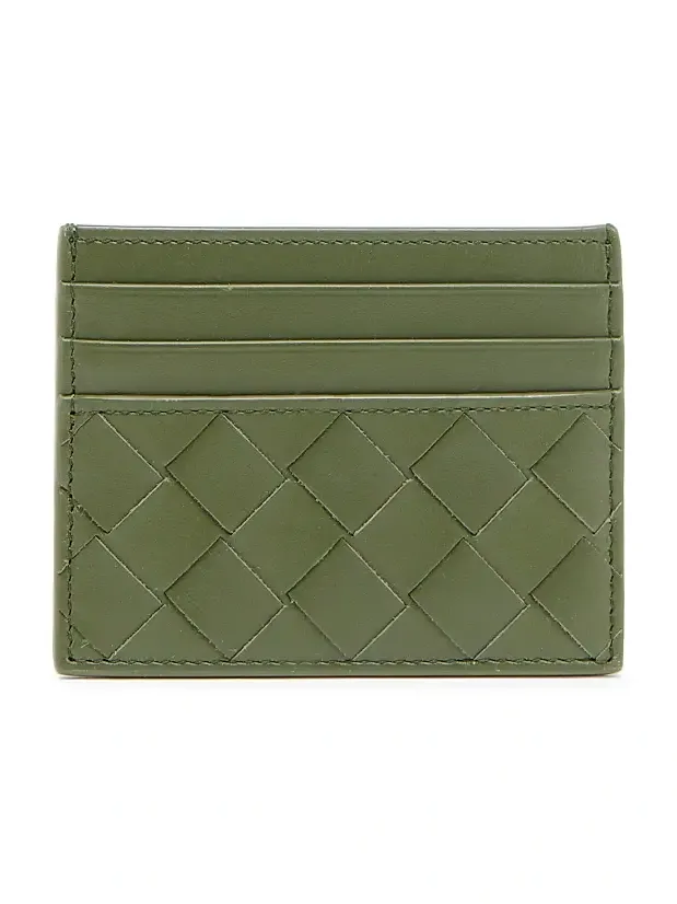 Men's ​Intrecciato Leather Card Case