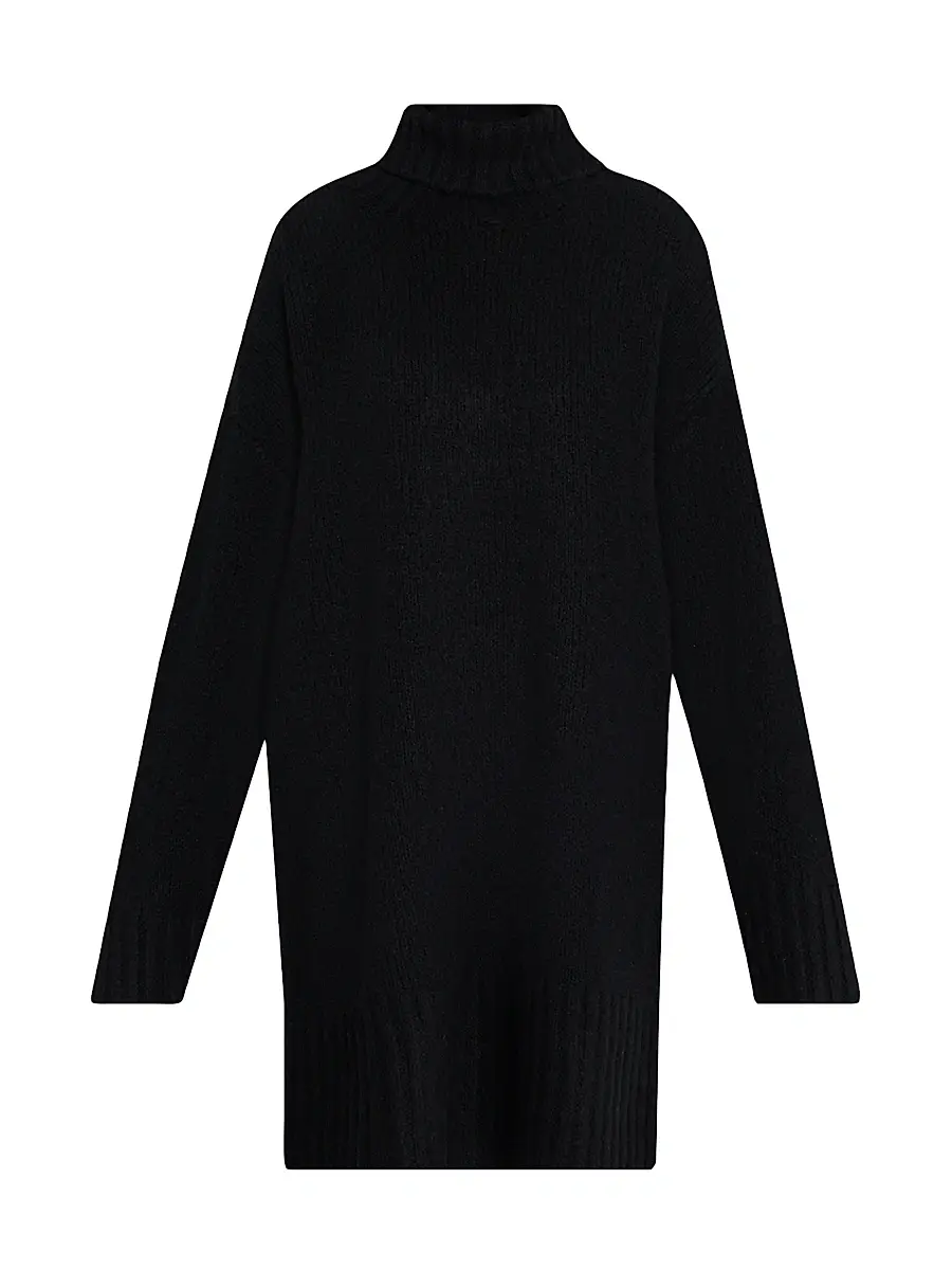 Favorite Daughter Women's The St. James Wool-Blend Turtleneck Minidress | Image 1 Favorite Daughter Women's The St. James Wool-Blend Turtleneck Minidress | Image 1