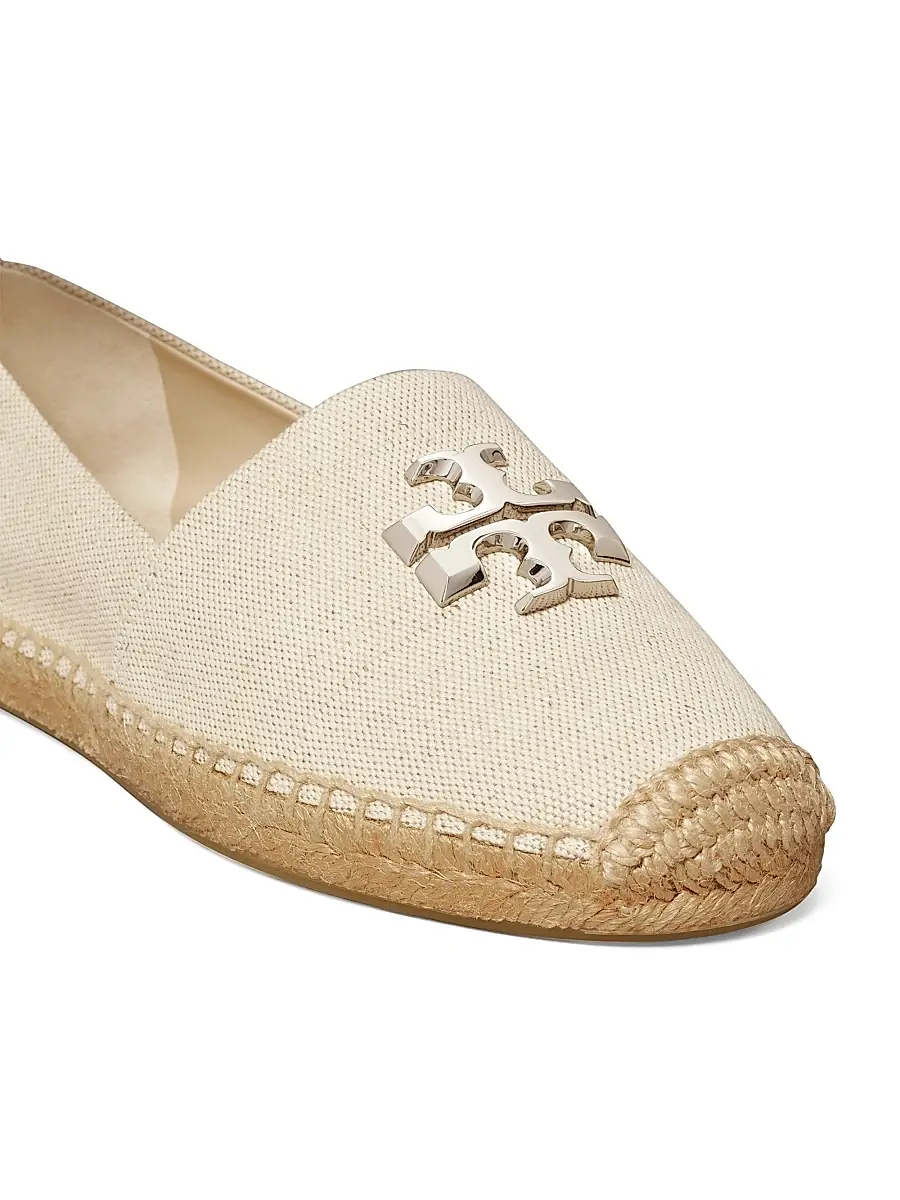 Tory Burch Women's Eleanor Canvas Espadrilles | Thumbnail 4 Tory Burch Women's Eleanor Canvas Espadrilles | Thumbnail 4