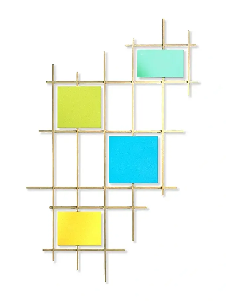 Karo Studios Axial Glass & Steel Wall Sculpture