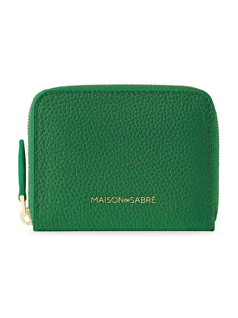 Women's Small Leather Zipped Wallet