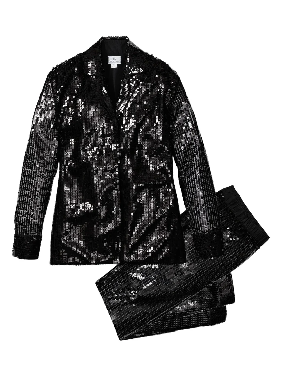 Women's Sequined Cotton Pajamas Women's Sequined Cotton Pajamas