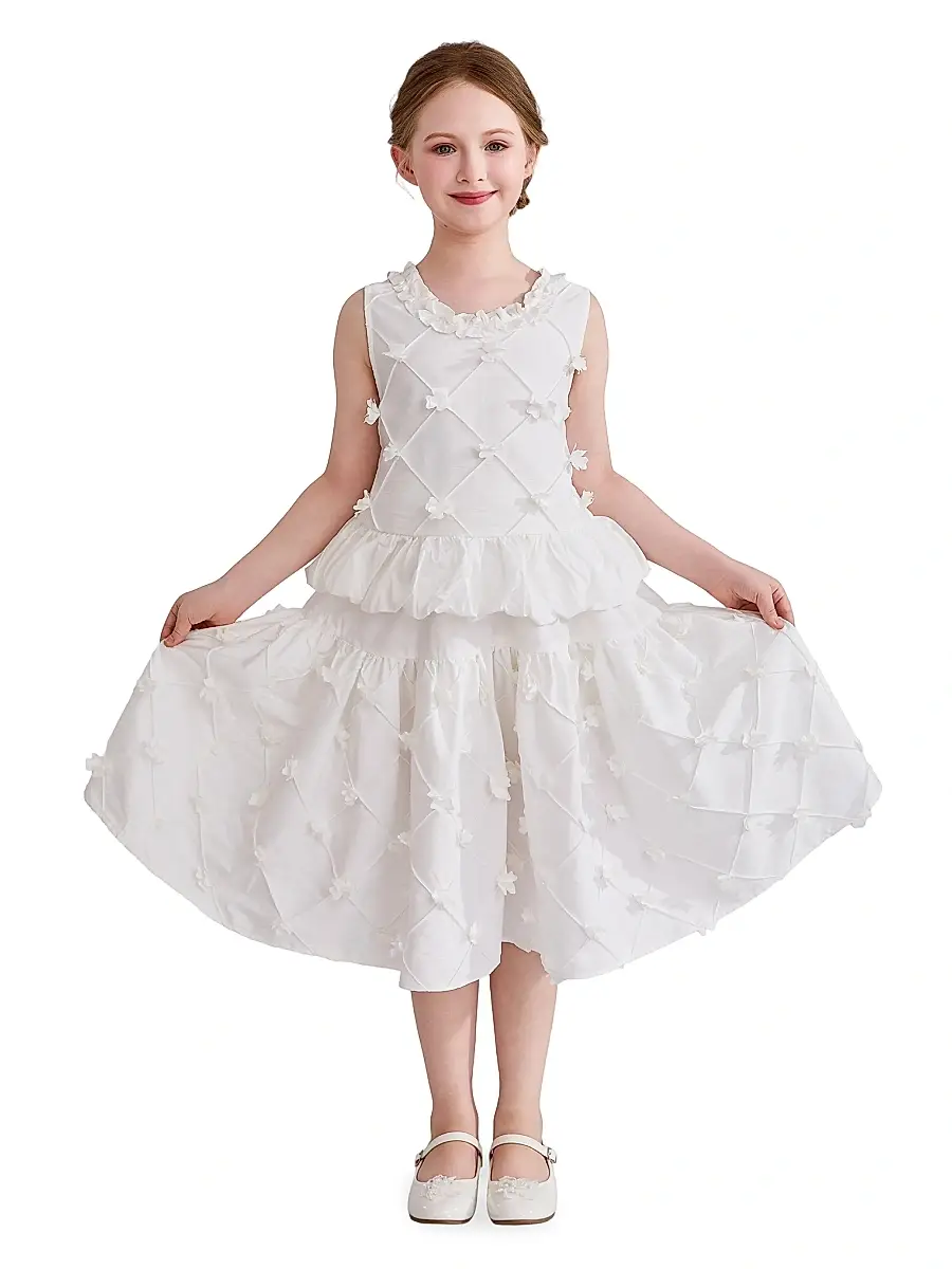Tulleen Girl's Little Girl's & Girl's Quilted Skirt Set | Thumbnail 5 Tulleen Girl's Little Girl's & Girl's Quilted Skirt Set | Thumbnail 5